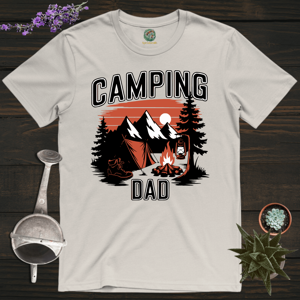 Sproutsmith T-Shirt Ice Grey / S Camping Dad T-Shirt