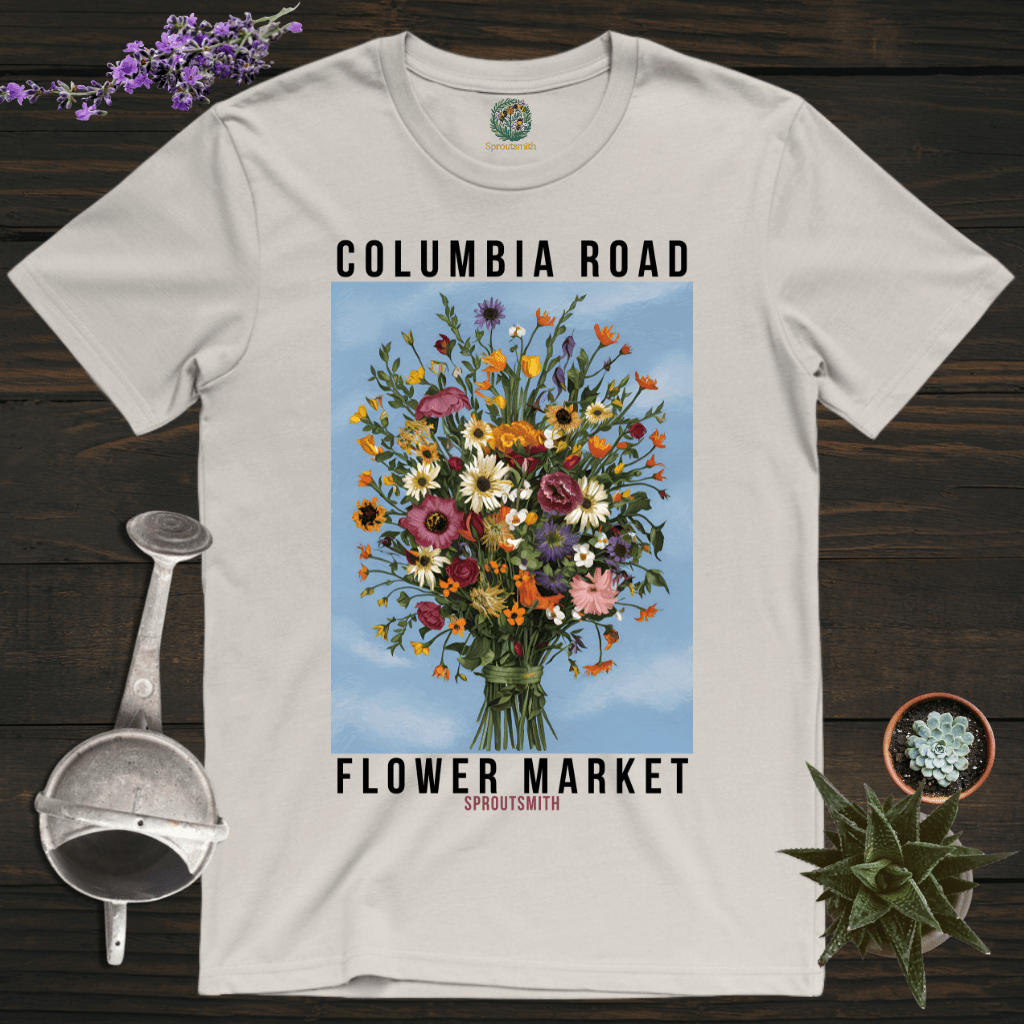 Sproutsmith T-Shirt Ice Grey / S Columbia Road Flower Market T-Shirt