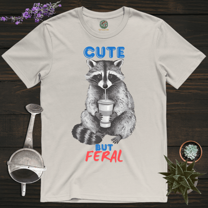Sproutsmith T-Shirt Ice Grey / S Cute But Feral T-Shirt