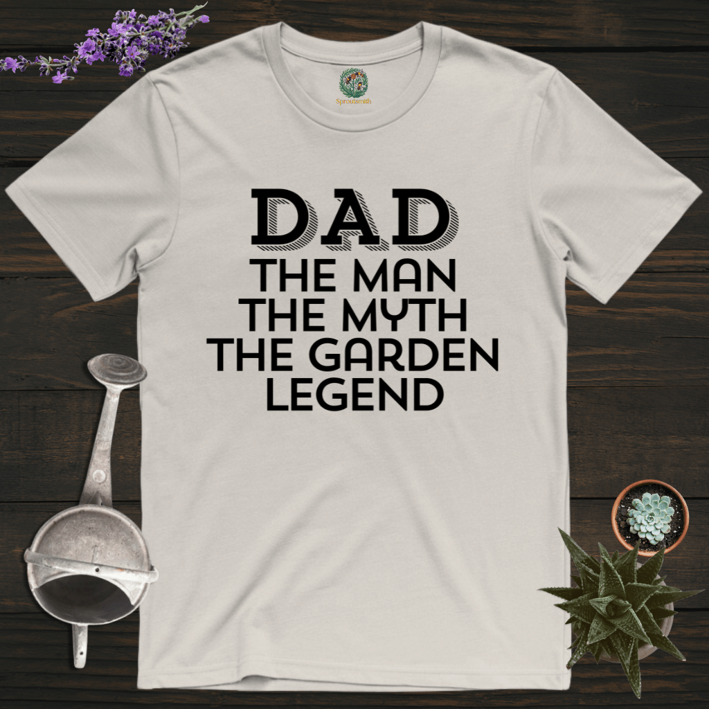Sproutsmith T-Shirt Ice Grey / S Dad The Garden Legend T-Shirt