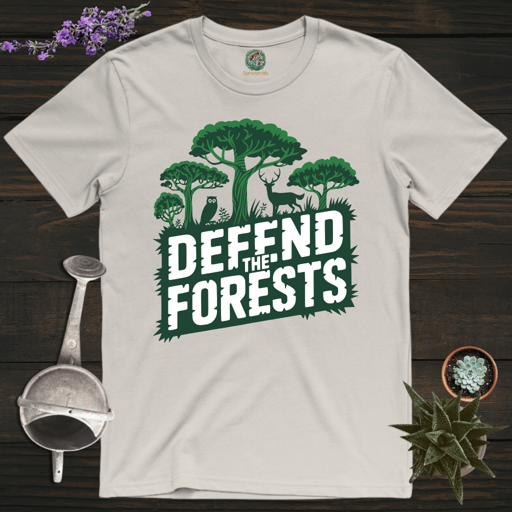 Sproutsmith T-Shirt Ice Grey / S Defend the Forests T-Shirt