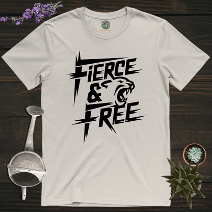 Sproutsmith T-Shirt Ice Grey / S Fierce and Free T-Shirt