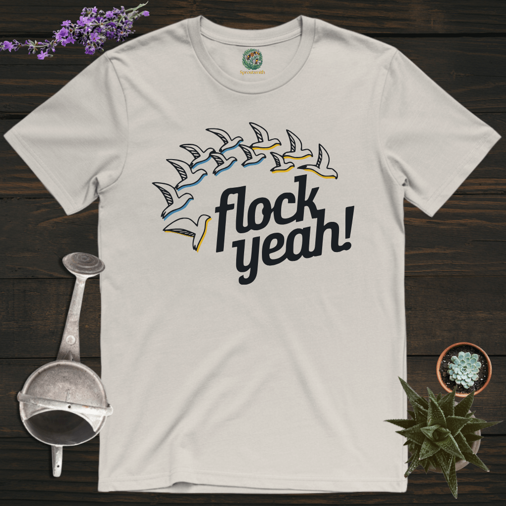 Sproutsmith T-Shirt Ice Grey / S Flock Yeah T-Shirt
