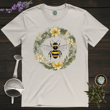 Sproutsmith T-Shirt Ice Grey / S Floral Bee T-Shirt