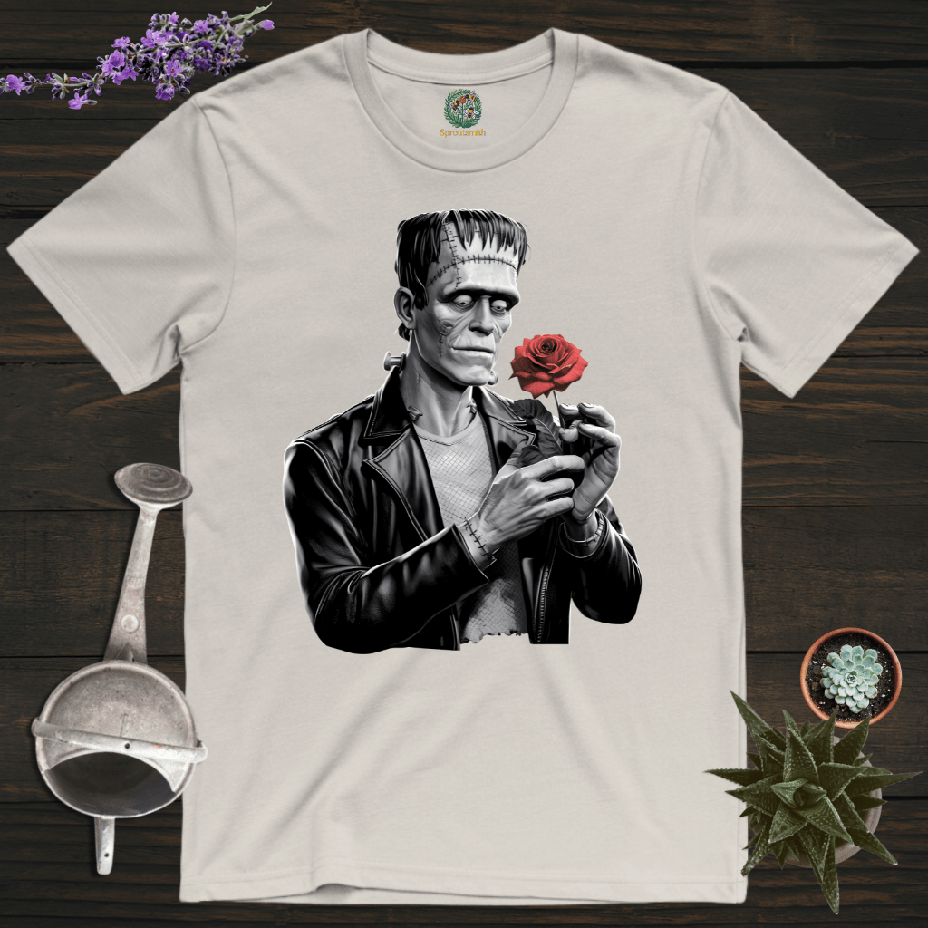 Sproutsmith T-Shirt Ice Grey / S Frankenstein's Rose T-Shirt