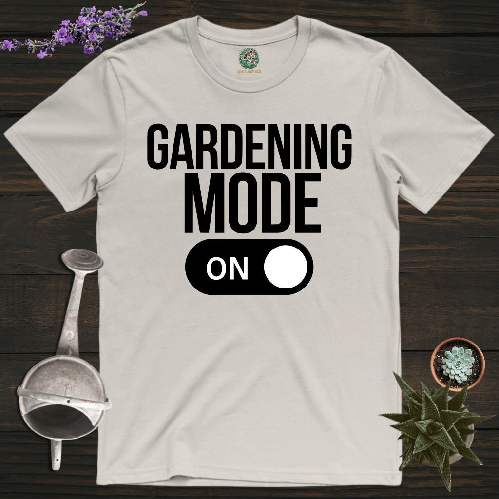 Sproutsmith T-Shirt Ice Grey / S Gardening Mode On T-Shirt