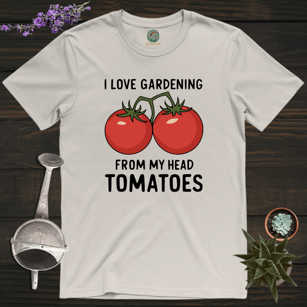 Sproutsmith T-Shirt Ice Grey / S Head Tomatoes T-Shirt