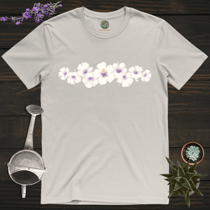 Sproutsmith T-Shirt Ice Grey / S Hibiscus Heaven T-Shirt