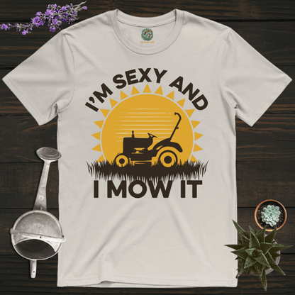 Sproutsmith T-Shirt Ice Grey / S I Mow It T-Shirt