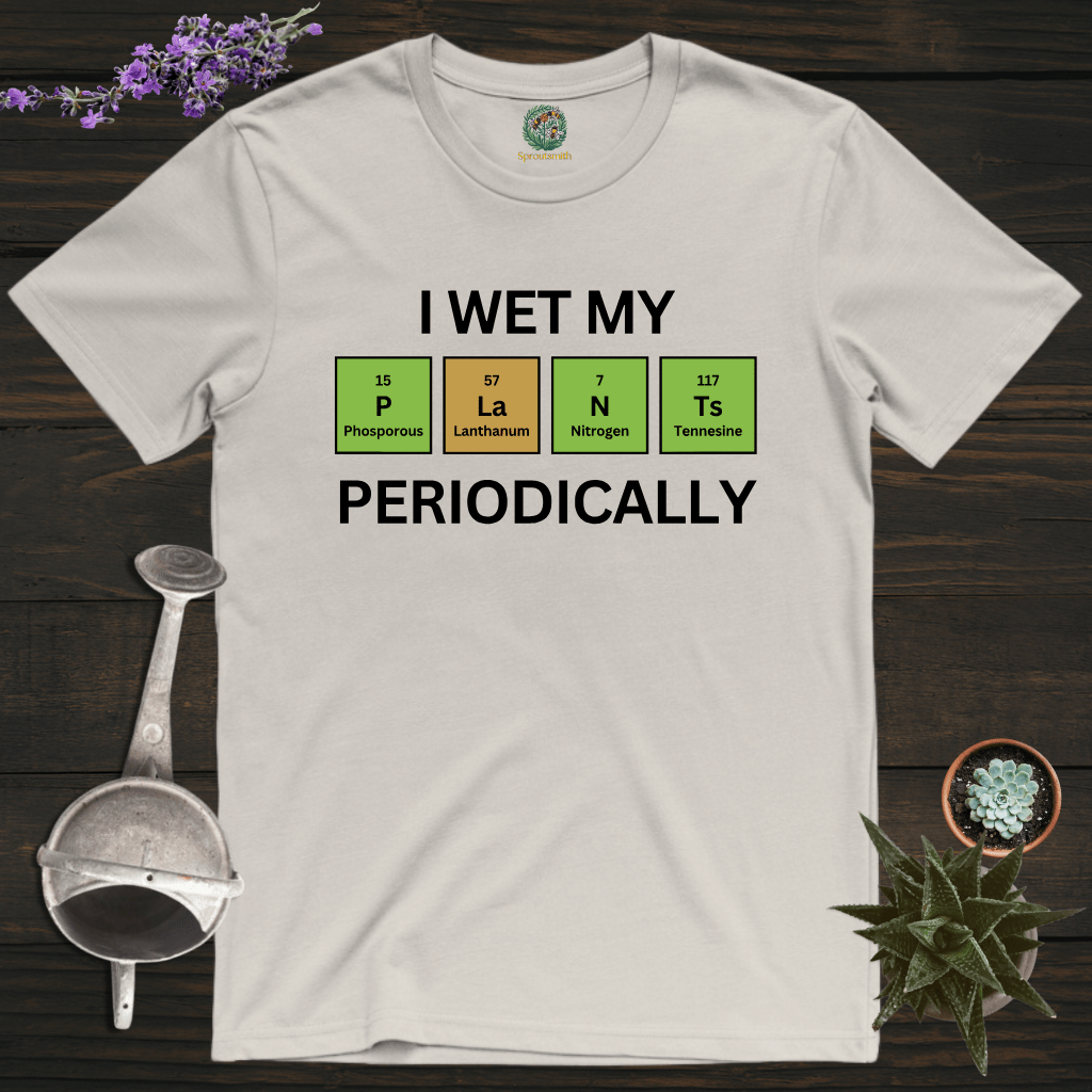 Sproutsmith T-Shirt Ice Grey / S I Wet My Plants T-Shirt