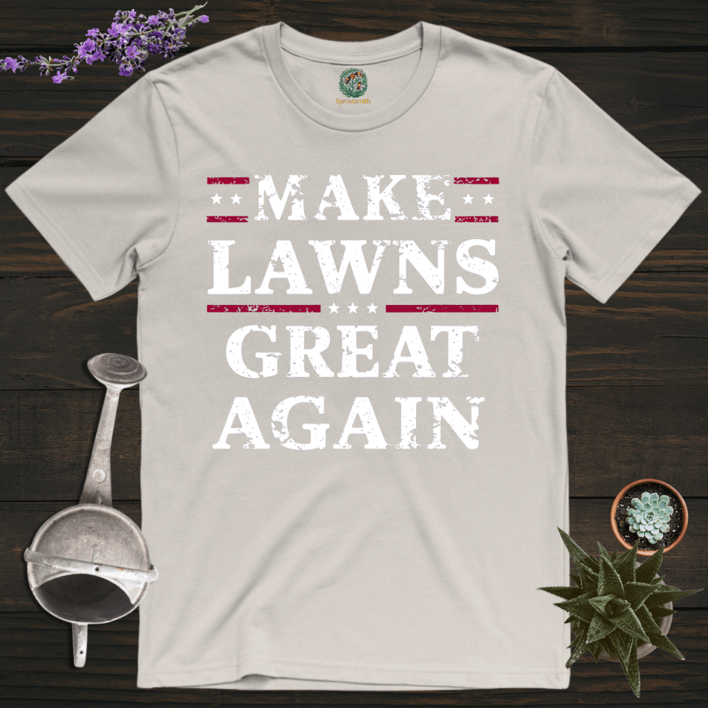 Sproutsmith T-Shirt Ice Grey / S Make Lawns Great Again T-Shirt