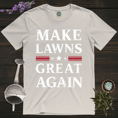 Sproutsmith T-Shirt Ice Grey / S Make Lawns Great T-Shirt
