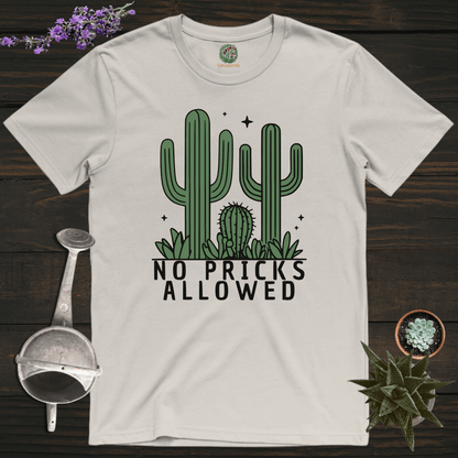 Sproutsmith T-Shirt Ice Grey / S No Pricks Allowed T-Shirt