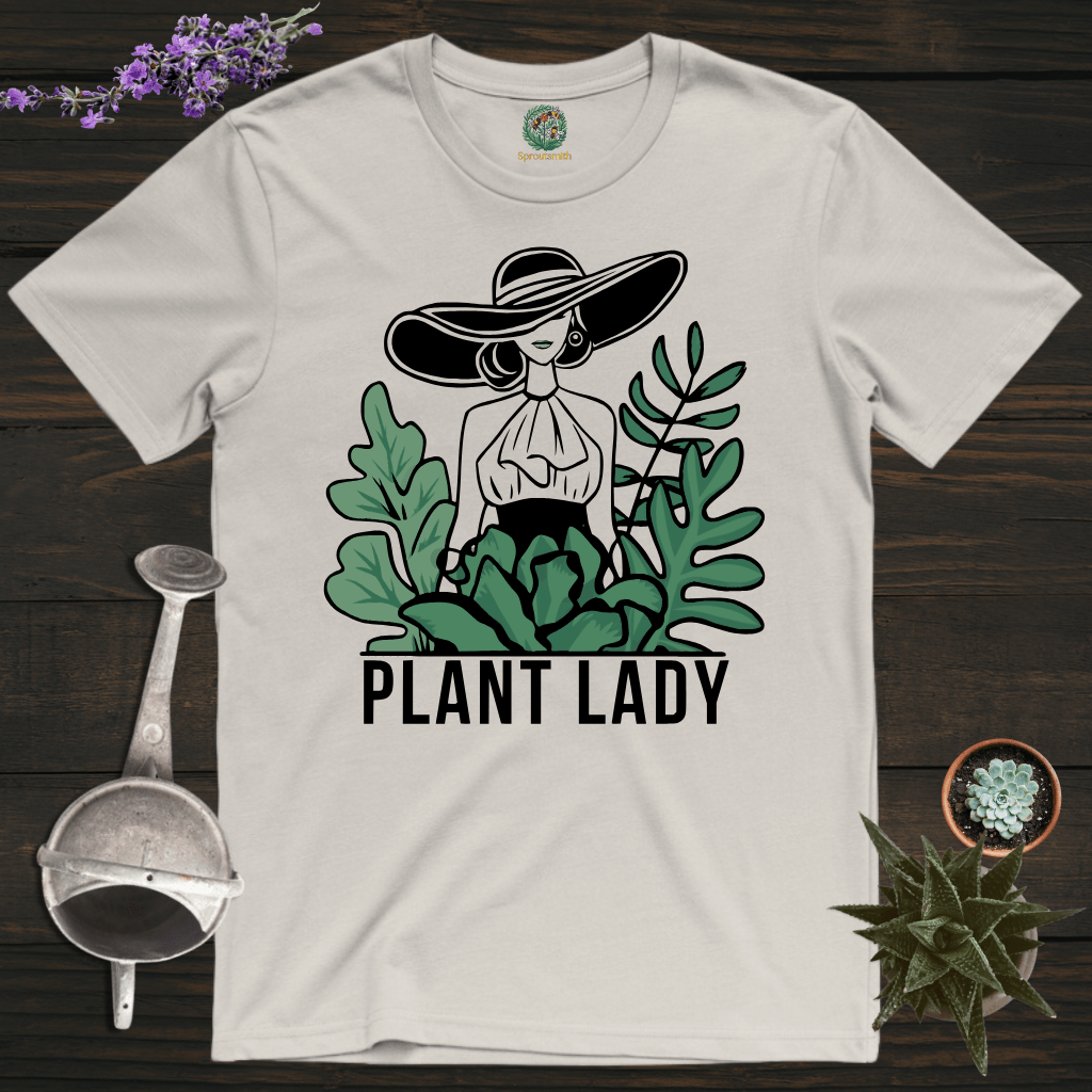 Sproutsmith T-Shirt Ice Grey / S Plant Lady T-Shirt