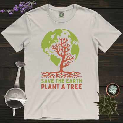 Sproutsmith T-Shirt Ice Grey / S Save the Earth T-Shirt