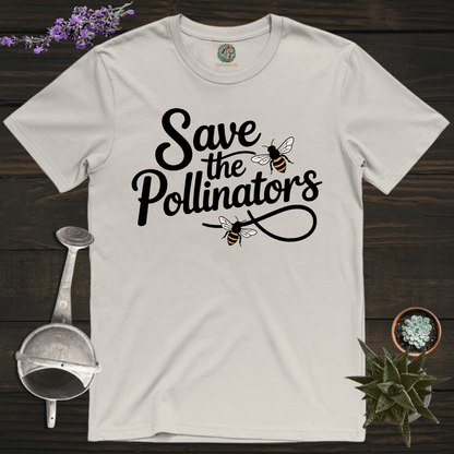 Sproutsmith T-Shirt Ice Grey / S Save the Pollinators T-Shirt