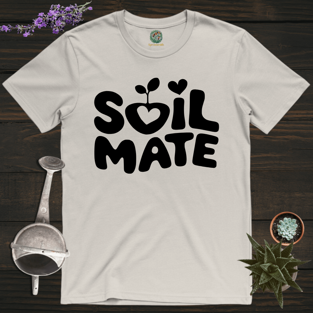 Sproutsmith T-Shirt Ice Grey / S Soil Mate T-Shirt