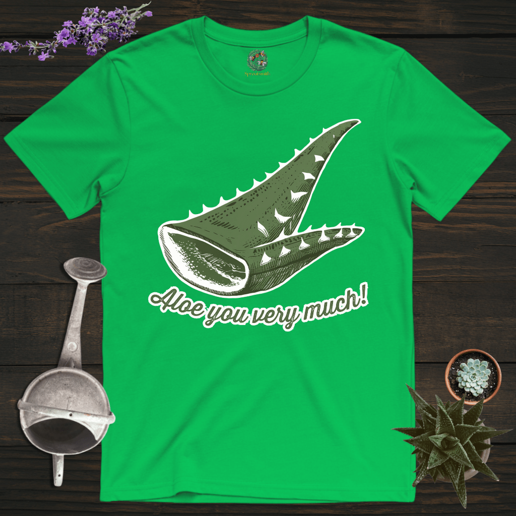 Sproutsmith T-Shirt Irish Green / S Aloe You Very Much T-Shirt