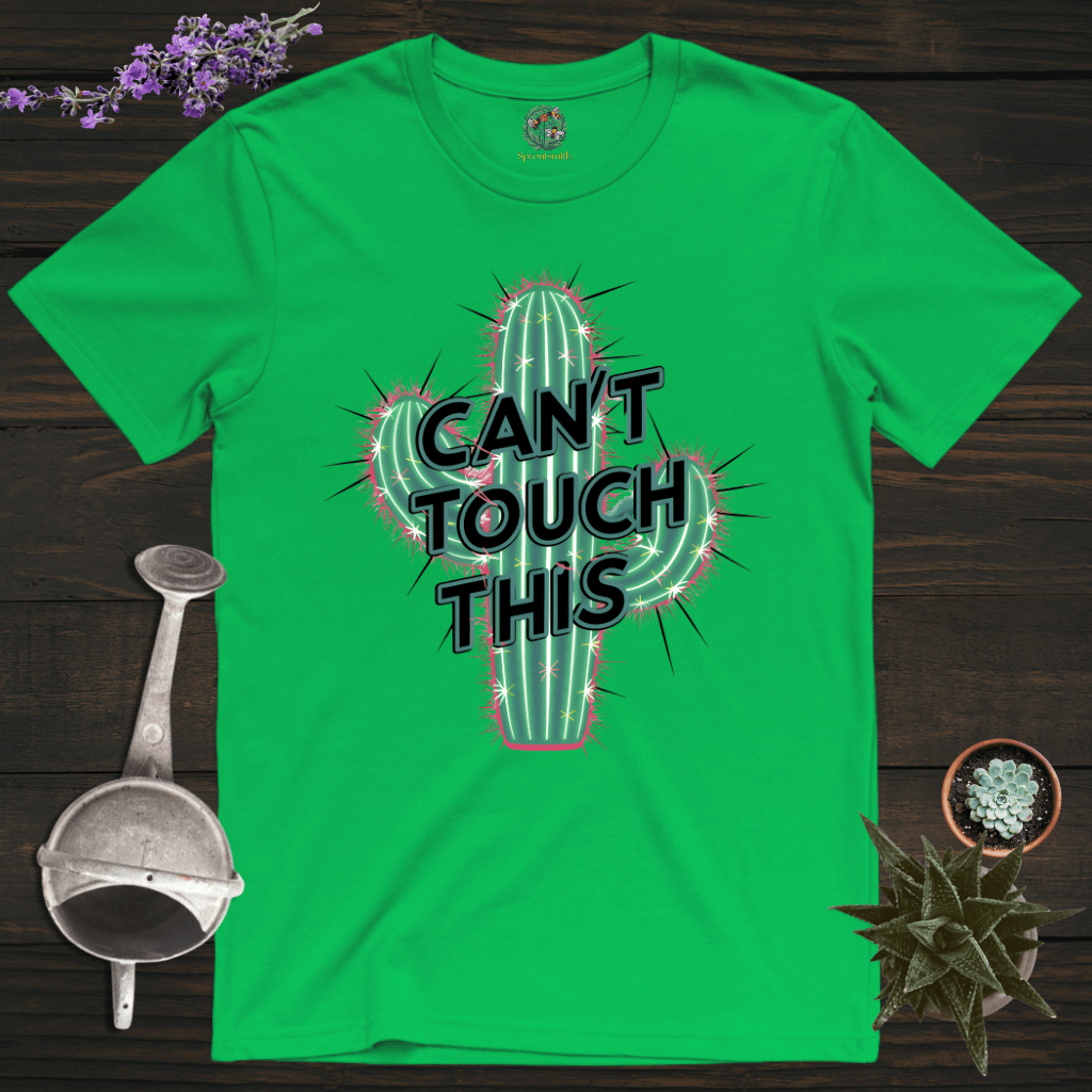 Sproutsmith T-Shirt Irish Green / S Can't Touch This Cactus T-Shirt