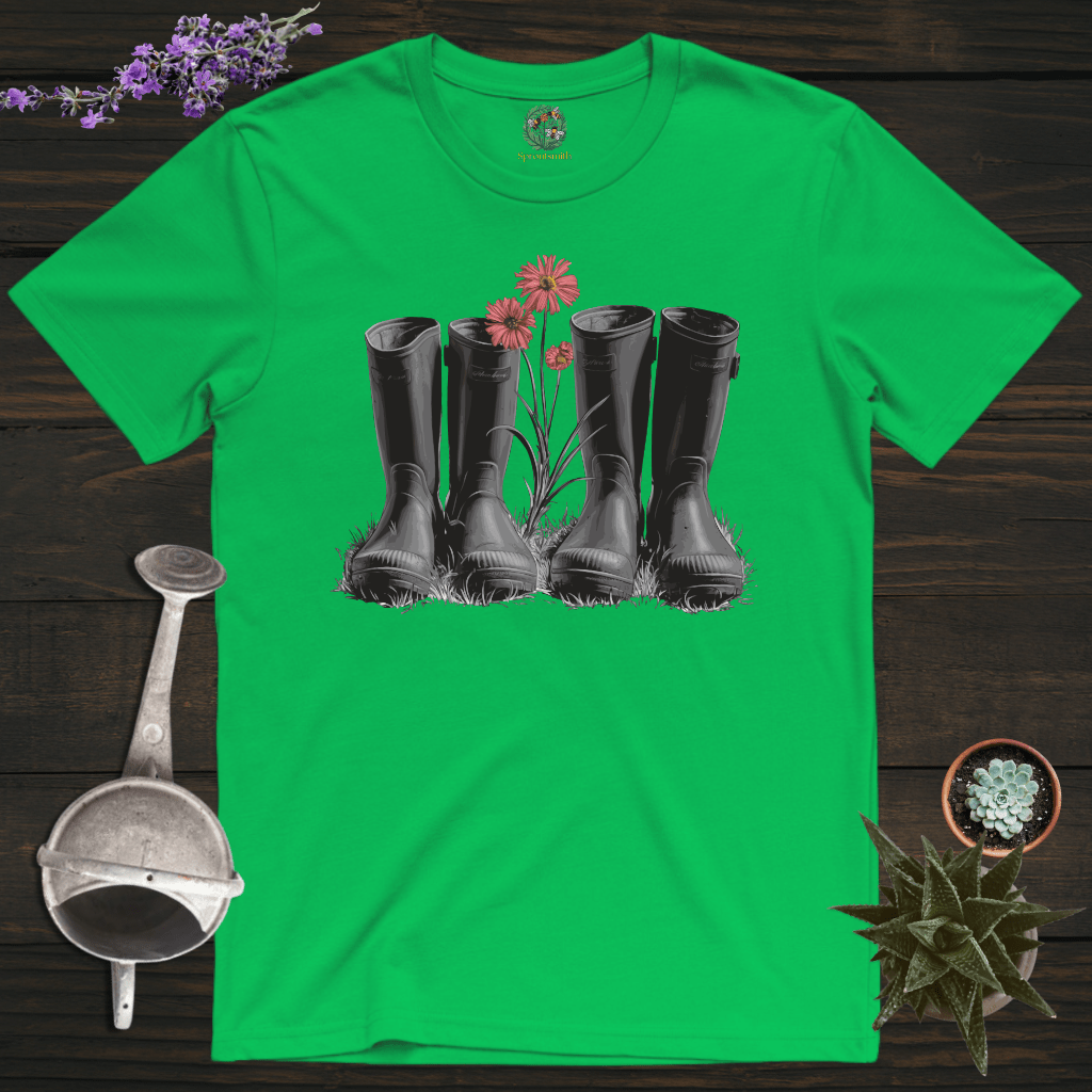 Sproutsmith T-Shirt Irish Green / S Couple of Wellies T-Shirt