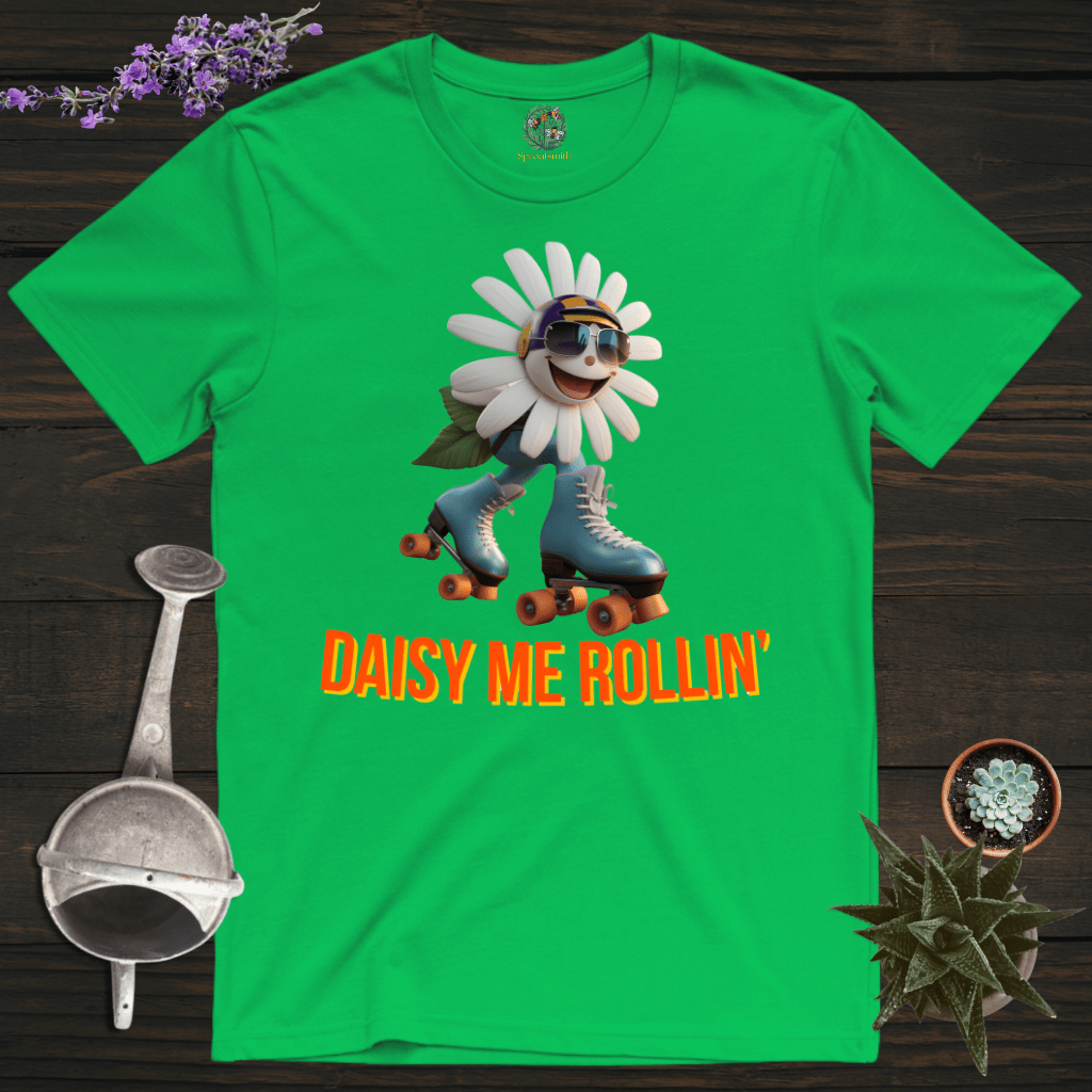 Sproutsmith T-Shirt Irish Green / S Daisy Me Rollin' T-Shirt
