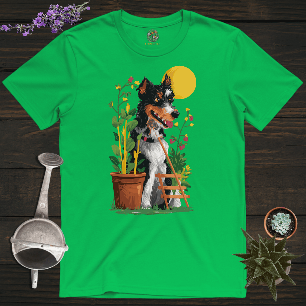 Sproutsmith T-Shirt Irish Green / S Dog in the Garden T-Shirt