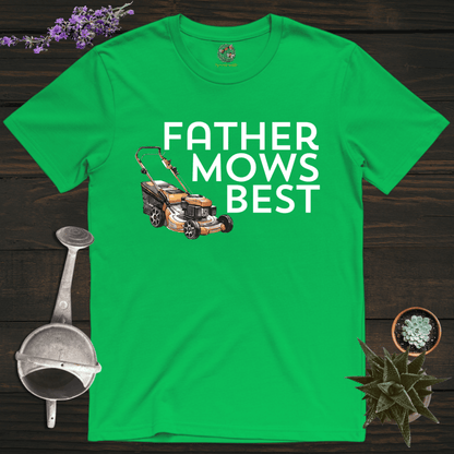 Sproutsmith T-Shirt Irish Green / S Father Mows Best T-Shirt