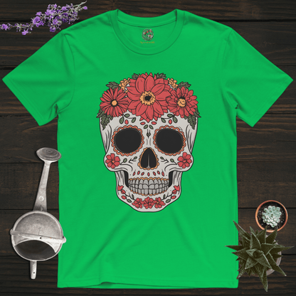 Sproutsmith T-Shirt Irish Green / S Floral Skull T-Shirt