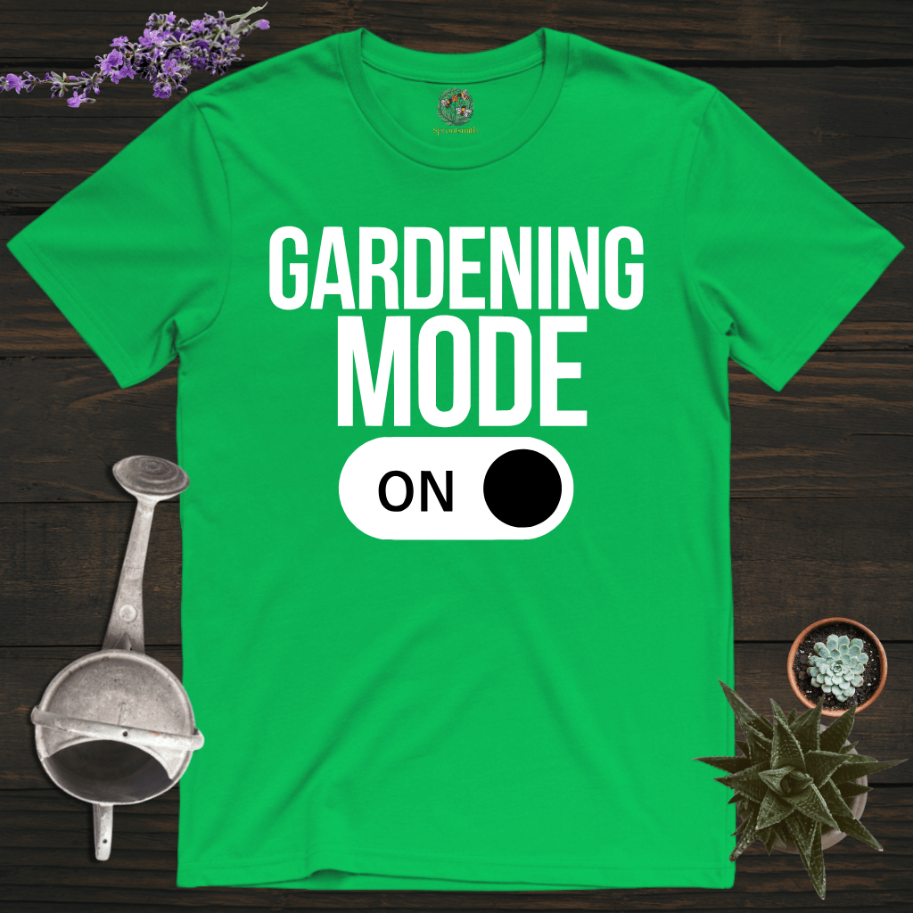 Sproutsmith T-Shirt Irish Green / S Gardening Mode On T-Shirt