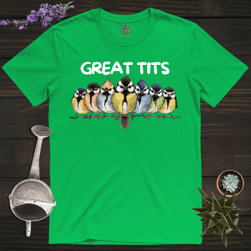 Sproutsmith T-Shirt Irish Green / S Great Tits T-Shirt