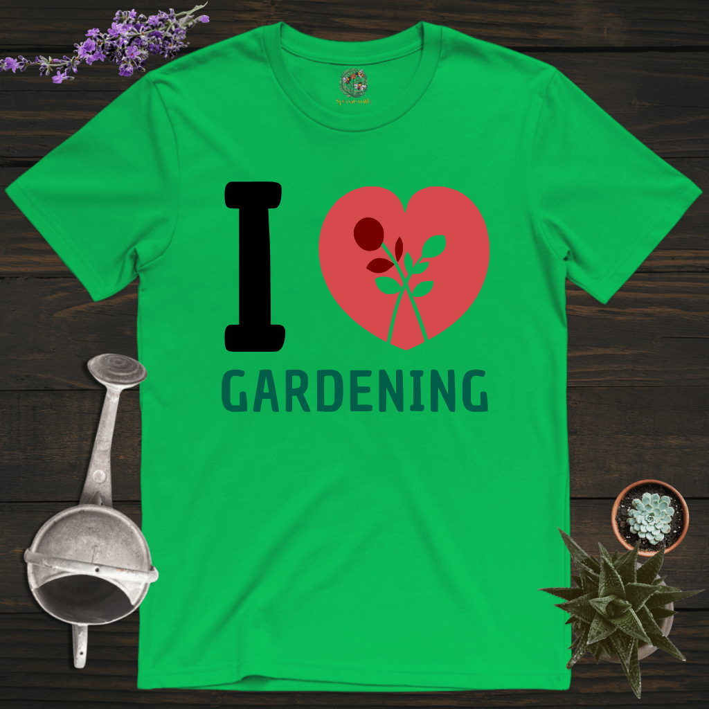 Sproutsmith T-Shirt Irish Green / S I Heart Gardening T-Shirt