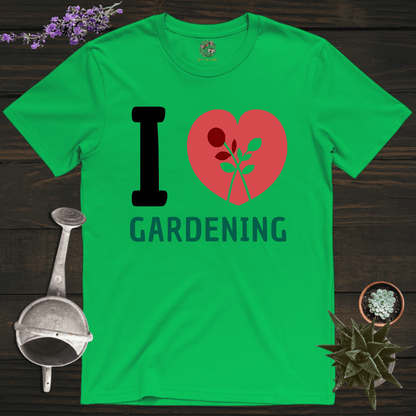 Sproutsmith T-Shirt Irish Green / S I Heart Gardening T-Shirt