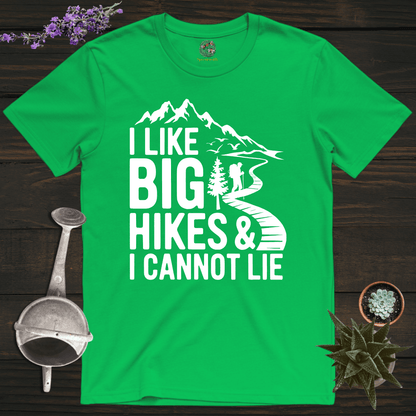 Sproutsmith T-Shirt Irish Green / S I Like Big Hikes T-Shirt