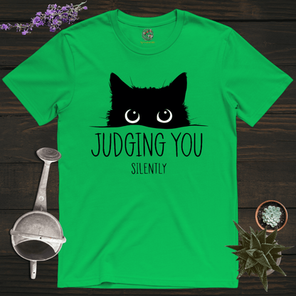 Sproutsmith T-Shirt Irish Green / S Judging You Silently T-Shirt