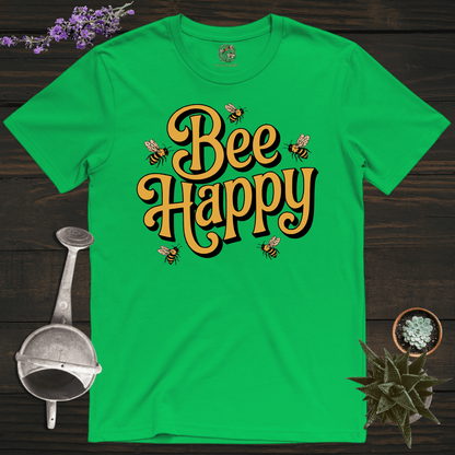 Sproutsmith T-Shirt Irish Green / S Just Bee Happy T-Shirt