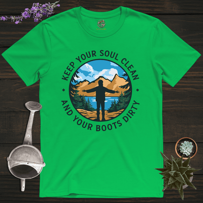 Sproutsmith T-Shirt Irish Green / S Keep Your Soul Clean T-Shirt
