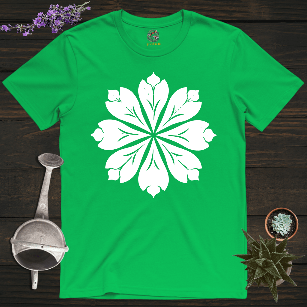 Sproutsmith T-Shirt Irish Green / S Leaf Motif T-Shirt