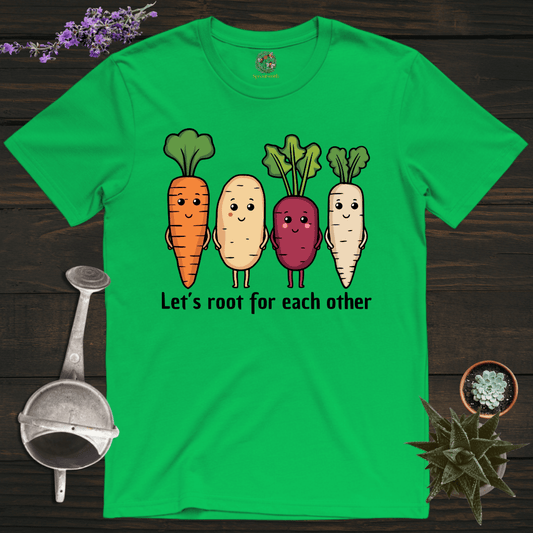 Sproutsmith T-Shirt Irish Green / S Let's Root For Each Other T-Shirt