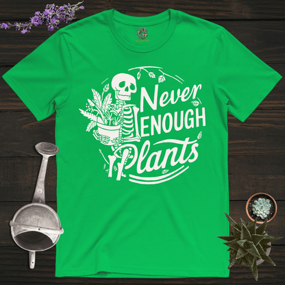 Sproutsmith T-Shirt Irish Green / S Never Enough Plants T-Shirt