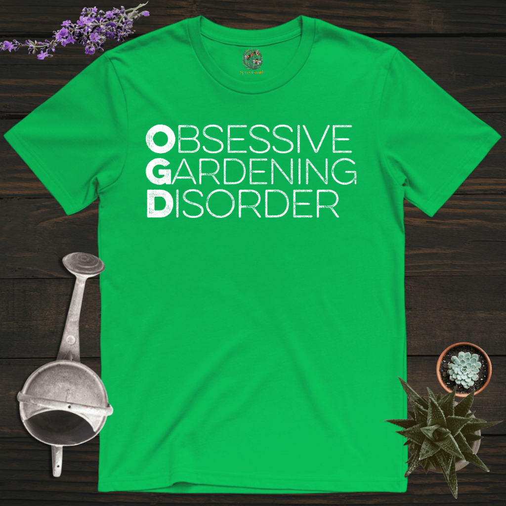 Sproutsmith T-Shirt Irish Green / S Obsessive Gardening Disorder T-Shirt