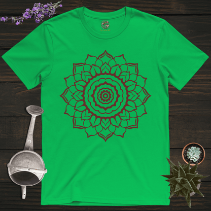 Sproutsmith T-Shirt Irish Green / S Rose Mandala T-Shirt