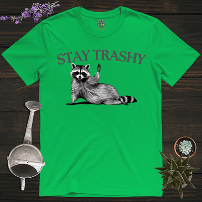 Sproutsmith T-Shirt Irish Green / S Stay Trashy T-Shirt