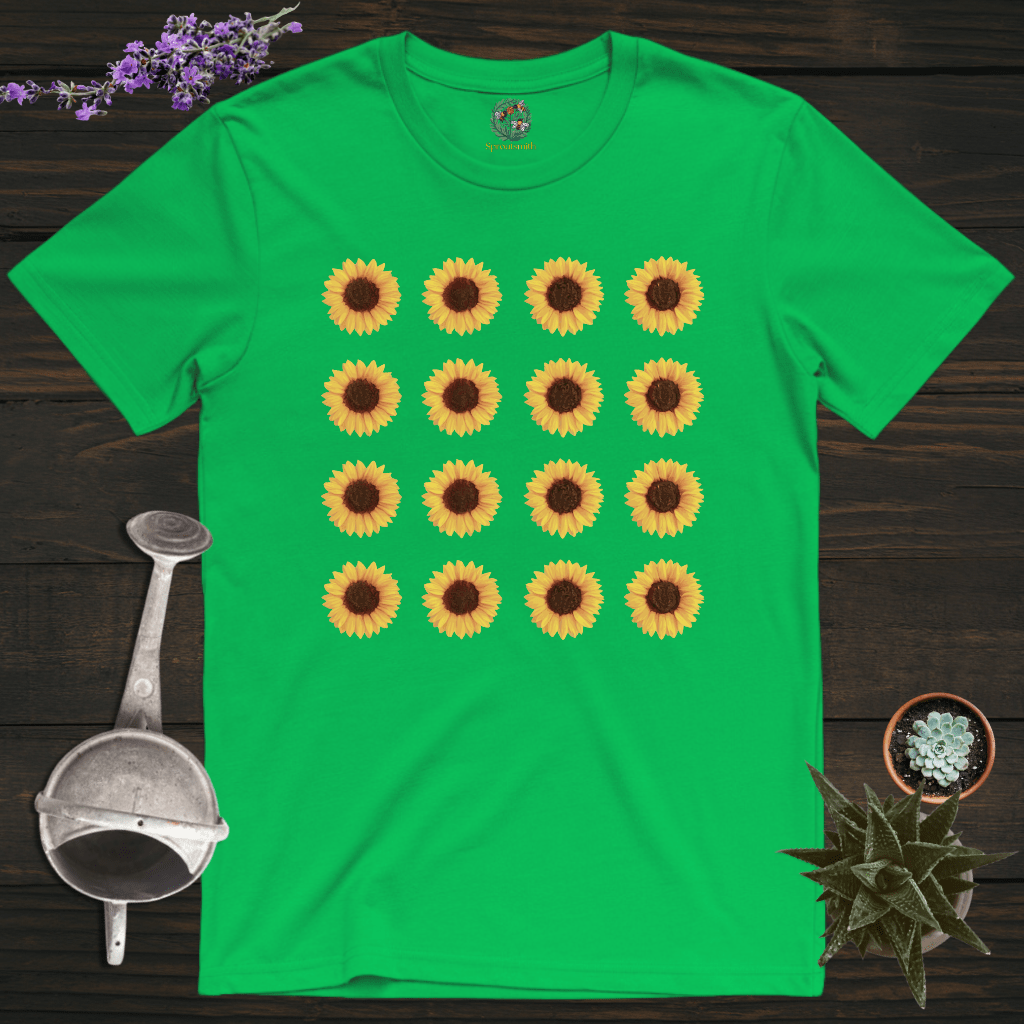 Sproutsmith T-Shirt Irish Green / S Sunflowers T-Shirt