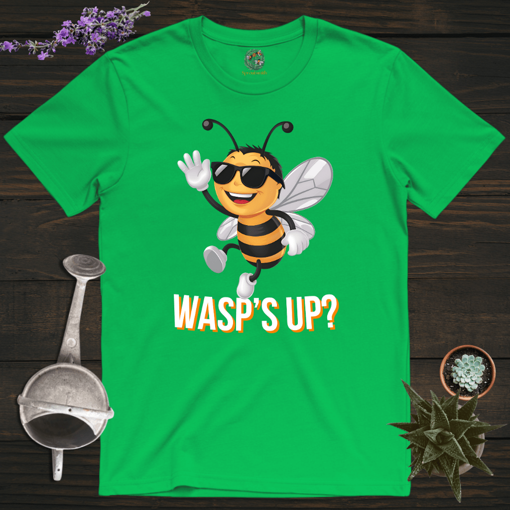 Sproutsmith T-Shirt Irish Green / S Wasp's Up? T-Shirt