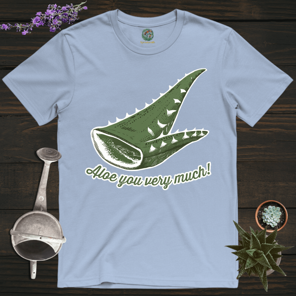 Sproutsmith T-Shirt Light Blue / S Aloe You Very Much T-Shirt