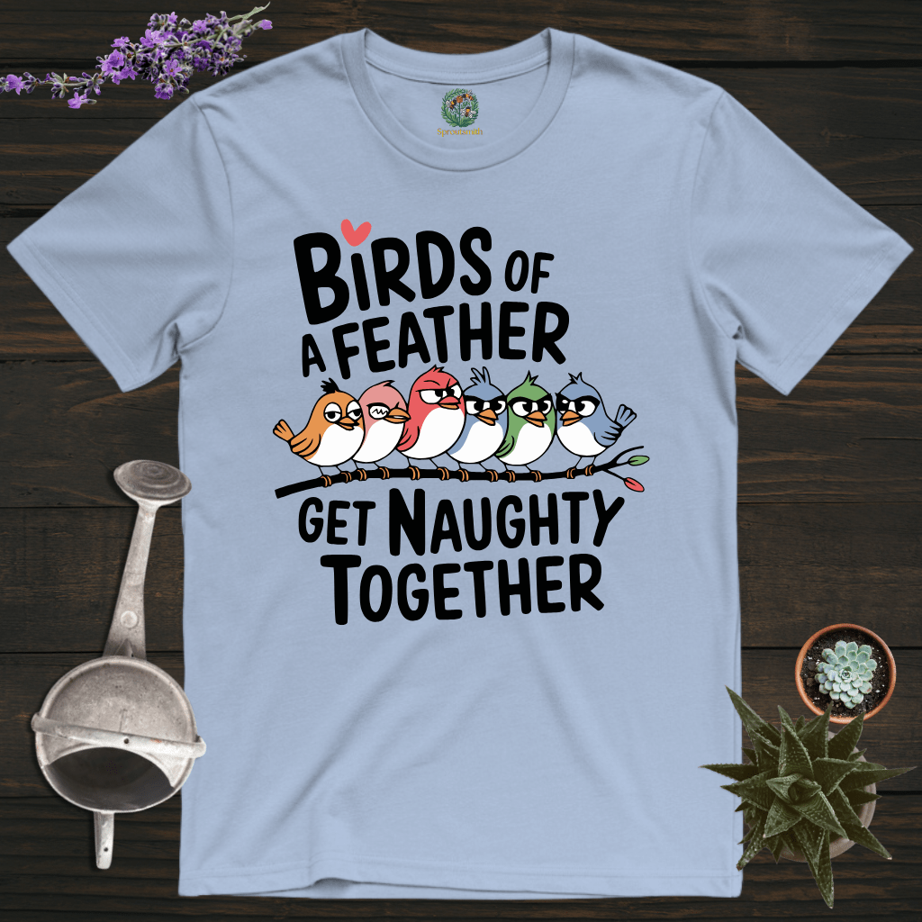 Sproutsmith T-Shirt Light Blue / S Birds of a Feather T-Shirt