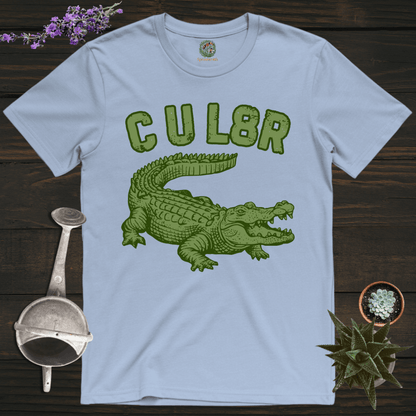 Sproutsmith T-Shirt Light Blue / S C U L8R Alligator T-Shirt