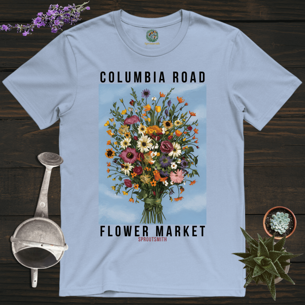 Sproutsmith T-Shirt Light Blue / S Columbia Road Flower Market T-Shirt