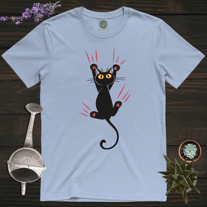 Sproutsmith T-Shirt Light Blue / S Don't Let Go Cat T-Shirt