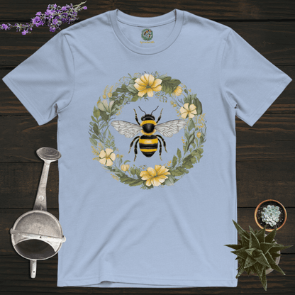 Sproutsmith T-Shirt Light Blue / S Floral Bee T-Shirt